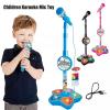 Karaoke Machine, 2026 New Creative Microphones for Singing with Music & Light, Simple Use Portable Karaoke-Microphone with Stand, Singing Machine Toy for Birthday Parties view 4