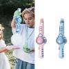 Fog Bubble Machine, Rechargeable Colorful Puffpop Bubble Maker, Interactive Magics Fog Bubble-Wand with Fog Effect and Gloves Accessories for Family Party Fun Play view 2