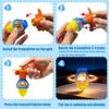 12PCS Spinning Tops Toys, Glow in The Dark Spinner Toys for Party Favor, Easter Basket Stuffers, Easter Eggs Fillers Gifts view 3