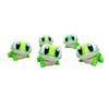 3D-Printed Desktop Stress Relief Toy, Green Frog Design, Fidget Toy, Cute Animal Theme (Yellow) (Yellow. Pink. Blue.) view 1