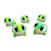 3D-Printed Desktop Stress Relief Toy, Green Frog Design, Fidget Toy, Cute Animal Theme (Yellow) (Yellow. Pink. Blue.) view 4