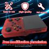 Bedaily New Version R36S Retro Handheld Video Game Console Linux System 3.5 Inch IPS Screen, 128G , 15,000+ Classic Games, for Birthday Gifts Presents - Red view 3