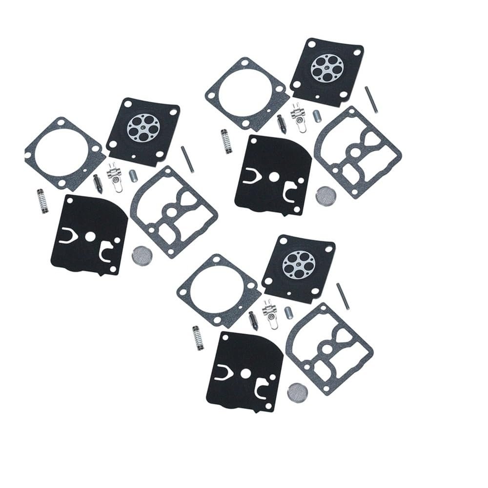3pcs Carburetor Diaphragm Repair Kit Fit for FS55 FS55R HS45 FS310 Parts