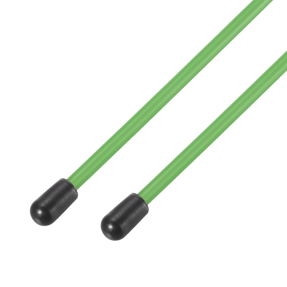 uxcell 160mm Plastic Protection Antenna Tube, RC Antenna Tube with Caps for RC Car Boat Drone Receiver(Green, 2 Pcs)