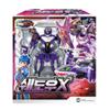 Metal Cardbot Shadow X Figure Set, Figure with Shadow X Metal Card X view 1