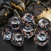 FONVGOGO Liquid Core Dice Set Resin Sharp Edge view 2