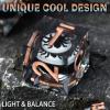 FONVGOGO Liquid Core Dice Set Resin Sharp Edge view 4