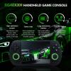 Bedaily New Version RG40XX H Retro Handheld Game Consoles Portable Retro Gaming Console with 64 TF Card, Supports WiFi Bluetooth HD and TV Output, 4.0'' IPS Screen, Black view 3