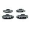 RC Repairs Spare Parts For MJX 10208 1/10 Metal Shock Absorber Protector Set Remote Control Car Upgrade Modify Parts Accessories(Grey) view 1