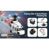 AxiomBricks WL K270 UH-60L Blachawk Helicopter, 2.4G 4CH Flybarless Realistic Helicopter Model with Optical Flow Positioning & 6-axis Gyro, Adjustment Throttle view 4