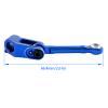 Aluminum 25T Steering Servo Arm with Fixed Link, CNC RC Steering Upgrade Part (Blue) view 2