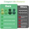 Kkogleam Magnetic Balls Fidget Toy Adults, Silicone Magnetic Balls, Fidget Toys, Office Desk Fidget Balls for Anxiety Relief, Sensory Toy for Fingers Hands (Green-8PCS) view 3
