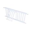 Short Dog Gate Expandable, Low Pet Gate for Small Dogs, Pressure Mount Indoor Step Over Pet Barrier with Adjustable Width, Easy Installation No Drilling Needed for Doorways Stairca (L) view 2