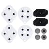 2 Set Conduction Rubber Silicon Pad Controller Repair Part Button Replacement Spare Accessory Controller view 1