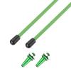 uxcell 160mm Plastic Protection Antenna Tube, RC Antenna Tube with Mount and Cap for RC Car Boat Drone Receiver(Green, 2 Pcs) view 1