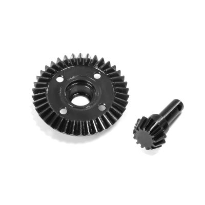 1Pcs Metal Reinforced Steel Bridge Teeth Hardended Steel Front 1/10 for Axial for RBX10 Rear Axle Diff Gear RC Car Crawler parts confident