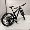 Generisch Mini Mountain Bike Toy 1:10 Simulated Bike Alloy Finger Mountain Bike Model Ornaments (Black) view 3