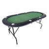 lafengyan Modern Foldable Poker Table with Padded Rails, Built-in Cup Holders, and Smooth Playing Surface for Home Game Nights view 1