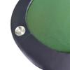 lafengyan Modern Foldable Poker Table with Padded Rails, Built-in Cup Holders, and Smooth Playing Surface for Home Game Nights view 4