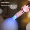 Bubble Wand with Fog Machine 2026 Upgrade Automatic Colorful Bubble Maker, USB Rechargeable for Outdoor Party Interactive Fun, Birthday Gift view 4