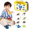 3D Educational b UG & Animals Building Kit 3 Difficulty Levels for Boys and Girls view 2