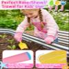 Kids Gardening Tool Set - Garden Tools for Kids with Shovel Trowel Rake Apron Gloves Watering Can and Tote Bag, Outdoor Toys Great Gifts for 3 4 5 6 7 8+ Years Old Girls (Downward Mermaid Tail) view 4