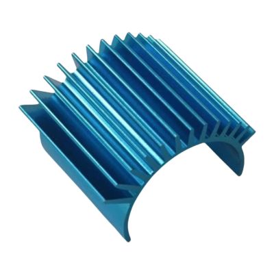 RC Toys Models For 16101 16102 16103 16201 1/16 RC Car Heat Sink Lightweight Assembly Replace Modification Spare Parts Accessories RC Vehicles(Blue)