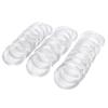 AwnsIMfreien Coin Holders for Collectors, 20PCS Plastic Coin Holders for Collectors 45mm Dia. Round Transparent Organizer with Inner Liner for Silver Dollar, Plastic