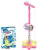 Kids Microphone with Stand, Microphone for Kids, Kid Karaoke Machine for Girls, Toddler Microphones, Kid Microphones for Singing, Musical Toy for Children Birthday Party Gift (Pink) view 1