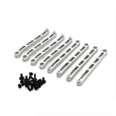 RC Connecting Rod Parts For MN 1/12 For MN78 Aluminum Upgrade Chassis Fixing Rod Remote Controls Car Upgrades Spare Parts Accessories(Silver)