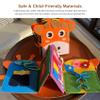 Rwigeboo Busy Book Backpack Educational Felt Montessori Busy Board Shape & Color Cognitive Cute Giraffe Toddler Sensory Toys for Boys Girls Toddler Board view 2