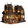 Handmade 3D Modular Magic House, DIY Retro Design Modular Building Model view 1