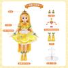 Catch Teenieping Season 3 Princess Gloria Character Figure | Poseable Fashion Figure with Dress, Accessories & Display Stand  view 2