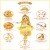 Catch Teenieping Season 3 Princess Gloria Character Figure | Poseable Fashion Figure with Dress, Accessories & Display Stand  view 3