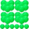 Macarrie 20 Pcs Playground Balls 6 Inches Dodgeball for Kids Adults Colorful Inflatable Balls Handballs Soccer Basketball Handball Games Camps Schools Outdoors (Green) view 1