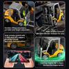 Dwi Dowellin Mini 1/64 RC Forklift Toy, Remote Control Forklift Truck, 2 in 1 Transformable Lift Fork & Hook for Adults Kids Boys and Girls(Yellow) view 4