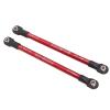 Aluminum RC Car Push Rods, High - Strength 125mm Red 2 - Pack - Enhanced Durability, Easy Installation for E - Revo & Summit 1/10 RC Cars view 3