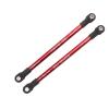 Aluminum RC Car Push Rods, High - Strength 125mm Red 2 - Pack - Enhanced Durability, Easy Installation for E - Revo & Summit 1/10 RC Cars view 4