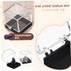 24Pcs Small Display Box Plastic Clear Rock Collection Display Case 1.4x1.4x1.4inch, Square Specimen Boxes for Rocks and Mineral Storage Collection view 4