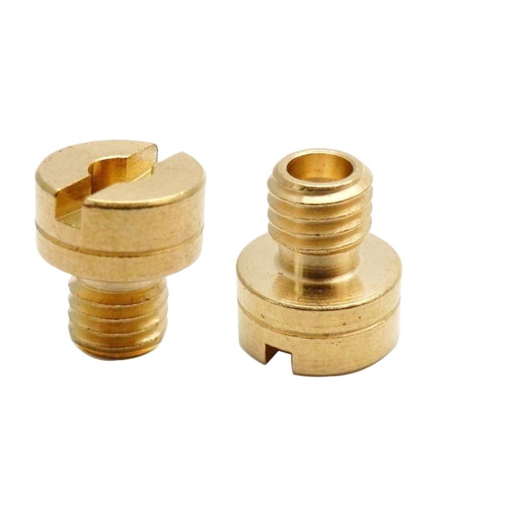 5mm Thread Carburetor Main Jet Round Head Size 70-122.5 for Mikuni Carb VM22/24/26 Motorcycle TTR distintivo(SIZE 75)