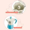 Simulation Coffee Set Pretend for Play Kitchen Afternoon Tea Toy with Coffee Pot Cup Role for Play Interactive Part Set Bowl view 2