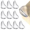 10-Pack Transparent PVC Corner Edge Guards with Strong Adhesives, Easy to Install on Tables, Cabinets, and Furniture for Child Safety view 1