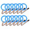 12Pcs Walking Rope for Preschool, Anti-Lost Kids Leash with Plastic Handles for Kindergarten, Daycare, Outdoor Activities Walking Rope, for Preschool, Toddler Wrist Leash, Presc view 1
