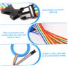 12Pcs Walking Rope for Preschool, Anti-Lost Kids Leash with Plastic Handles for Kindergarten, Daycare, Outdoor Activities Walking Rope, for Preschool, Toddler Wrist Leash, Presc view 3