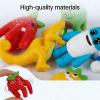 CHENZHOUZAI 24PCS Tralalero Tralala Toys, Tung Tung Sahur & More  Mini Collectible Brainrot Toys for Desk Decor, BRR BRR Patapim,Meme Shark Collectible Animals Figurine Doll (Red 24Pcs) view 3