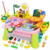 2026 New Kids Sand & Water Table Toys for Toddlers, Multifunctional Play Kitchen Sink with Fishing Game, Spray Function,Kitchen Toys, 360 Electric Faucet,Summer Indoor Outdoor Gifts for Boys Girls view 1