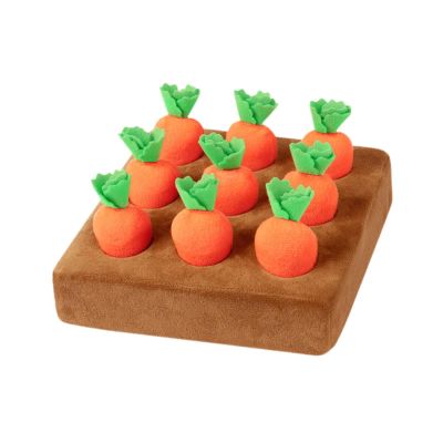 BreezeTrading Carrot Puzzle Toys 9 Pieces Educational Vegetable Shape Matching Game Color Sorting Memory Pull Toy Non Slip Design Suitable for Sensory