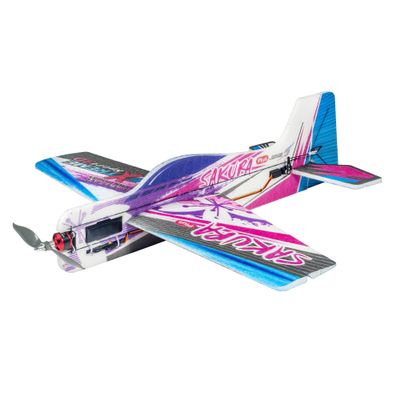 AEORCACC Sakura Plus EPP RC Airplane Kit 600mm Wingspan 1700KV Motor 3S 20A ESC Combo Foam RC Plane for Beginner to Intermediate Pilots (E44 Airframe+EDF+ESC+Servo)