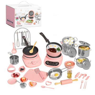 Kids Real Cooking Set, 22/28/37Pcs Food-Grade Stainless Steel Kids Cooking Sets, Childrens Cooking Set Real with Mini Stove for Children 7-14 Beginner Cooking Educational Toys (37PCS)