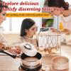 Kids Real Cooking Set, 22/28/37Pcs Food-Grade Stainless Steel Kids Cooking Sets, Childrens Cooking Set Real with Mini Stove for Children 7-14 Beginner Cooking Educational Toys (37PCS) view 4